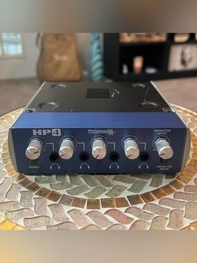 PreSonus HP4 4-Channel Headphone Amplifier Music Studio Audio Recording